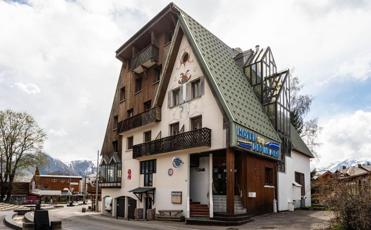 Hotel Des Neiges Les Deux Alpes Exterior foto