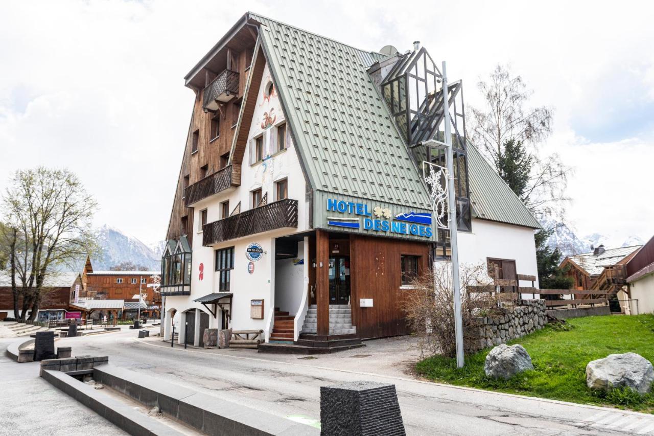 Hotel Des Neiges Les Deux Alpes Exterior foto
