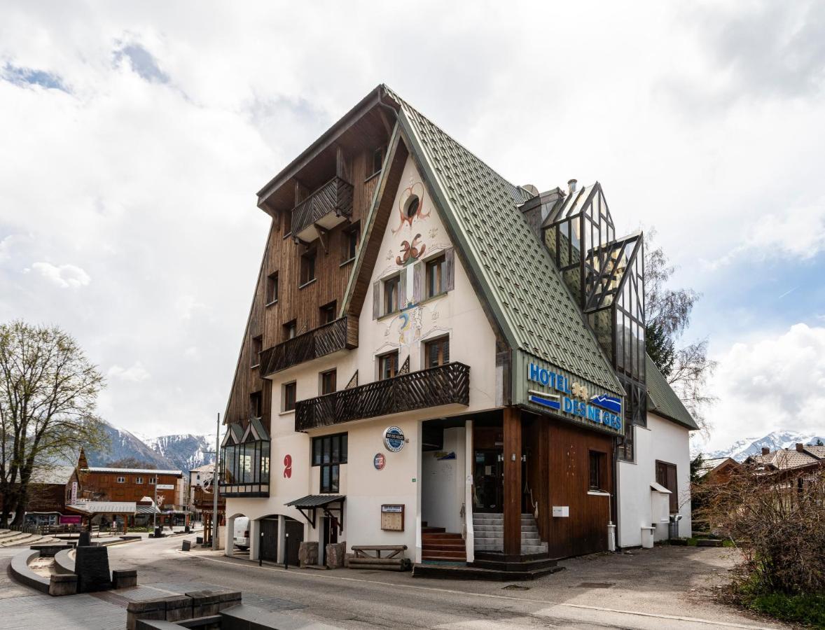 Hotel Des Neiges Les Deux Alpes Exterior foto